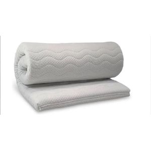 Topdekmatras - Topper - Comfortschuim SG40 - Bamboo - Op Maat - 155x220 - 8 cm