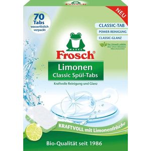 Frosch Vaatwastabletten Citroen - 3x70 stuks - Voordeelverpakking - Classic Lime