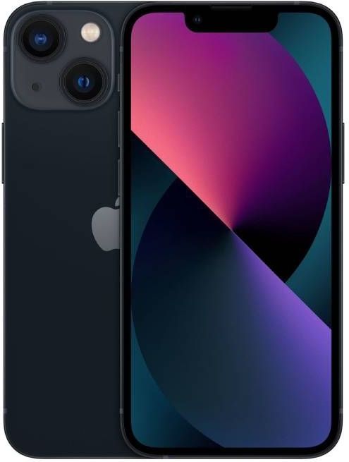 Apple iPhone 13 mini - 128GB - Middernacht Zichtbaar gebruikt