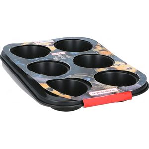Muffin Bakvorm - Cupcake Bakvorm - Muffinbakvorm 6-vaks 26,5x18cm - Bakvorm - Muffin