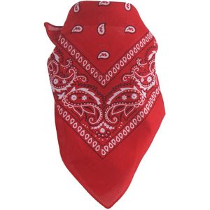 3 stuks Boerenzakdoek rood - Rode zakdoek - Boeren zakdoek