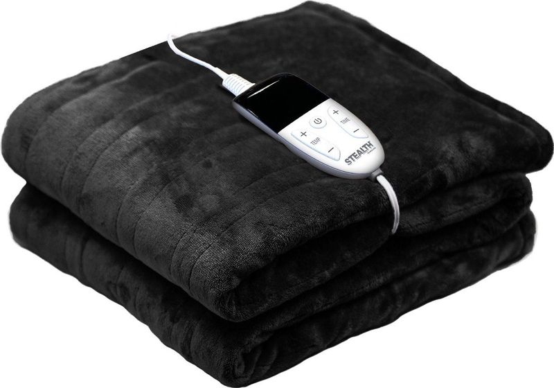 Stealth - ST-HB150W - Elektrische Deken - Zwart - Fleece