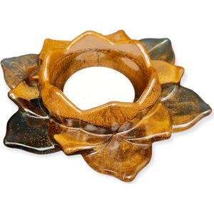 Resin Art JR: Lotus Theelichthouder / Waxinelichtjeshouder / Kaarsenhouder