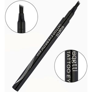 BRUIN 4 Tips Microblading Wenkbrauwpen - Waterbestendig Wenkbrauw Pen - Eyebrow Tattoo Pen - Waterproof