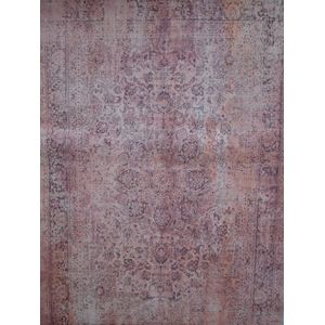 Istanboel-11015 - Vintage - Wasbaar - Bedrukt tapijt op chenille stof - Vloerkleed - Antislip - 100x150 cm