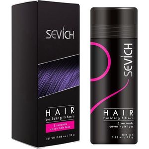 Sevich® - WIT- Haarvezels - Haarpoeder - Hair Fiber - Kale plekken bedekken - Haarverdikker