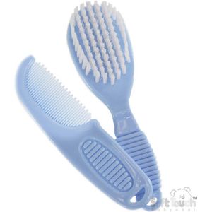 Soft Touch Borstel En Kam Set 2-delig Blauw Jongens P604 Zonder Geschenkverpakking