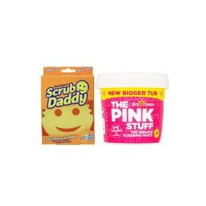 The Pink Stuff Paste (850 gram) + Scrub Daddy | Original spons