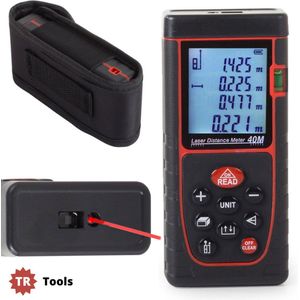 T.R. Tools - Professionele Laser Afstandsmeter - 40 meter bereik - Laserafstandmeter