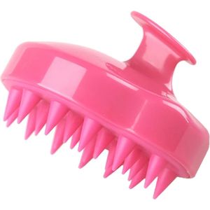 Scalp massager - Siliconen haarborstel - Scalp brush - Massage borstel - Hoofdhuid massage borstels - Head massager - Shampoo borstel - Roze