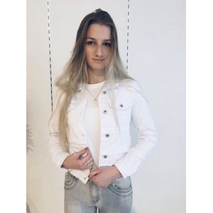Hill Fashion - Jasje - Fleur - Wit - Maat 34