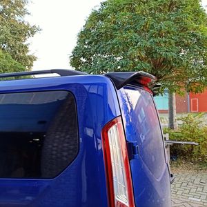 Achterspoiler Custom dubbele deuren Panther zwart metallic