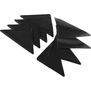 Anti-slip Sticker - Nooit meer uitglijden op je tapijt - 4 stuks - Tapijt Tape Dubbelzijdig - Dubbelzijdige Vloerkleed Kleefband - Verwijderbaar Gripstickers voor op douchemat en vloerkleed - Herbruikbaar - Tapijt sticker - Tapijt grip -