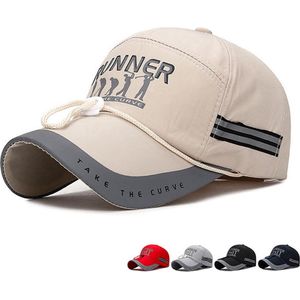 Golfpet Runner – Take the Curve – Baseball Cap - Beige - Onesize - Golfers / Vissers