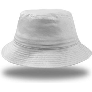 Atlantis 'Bucket Cotton Hat' Wit