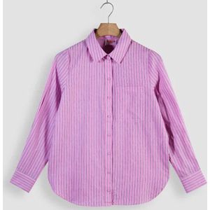 The Lola Club - Poppy Blouse - Roze - Katoen