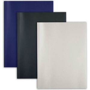 Peleman/Unibind - Soft cover voor inbindmachine - A4 portret - zwart - 80 vel
