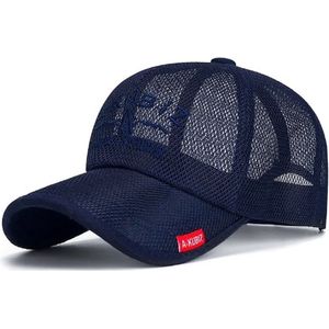 Baseball Cap Mesh – A-Kubiz – Blauw – Unisex Pet – Ultra licht – Onesize