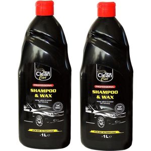 Autoshampoo met wax professional van Elina Clean Car - 2 stuks