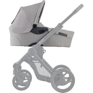 Mutsy Evo Reiswieg - Extra zachte Bekleding en Ruimte - Pebble Grey