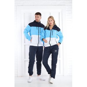 MAKE ME HAPPY - Mannen Trainingspak Herfst Winter Mannen Set Merk Sport Jasje Broek 2 Stuks Set Fashion Casual Trainingspak Mannen Kleding - S