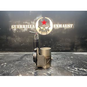 Guerrilla-Exhaust Single Guerrilla bypass -Universeel - Uitlaatklep - RVS304 - regelbaar