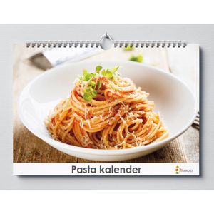 Pasta Kalender - Verjaardagskalender - 35x24cm - Huurdies