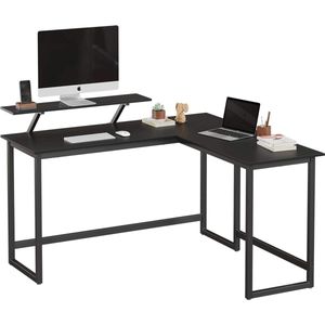 Vasagle - Bureau - 140 cm - Zwart