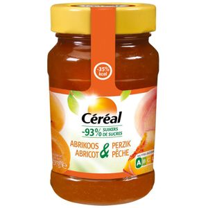 3x Céréal Jam Abrikoos & Perzik 270 gr