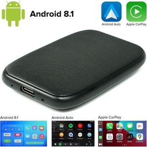 Draadloze Apple Carplay/Android Auto Adapter - 8GB Opslag