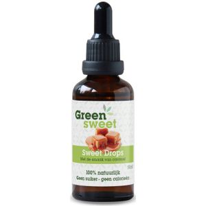 6x Green Sweet Vloeibaar Caramel 50 ml