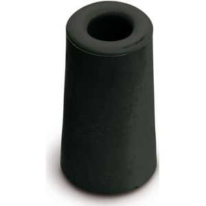 Deurstopper rubber zwart Ø39x59mm