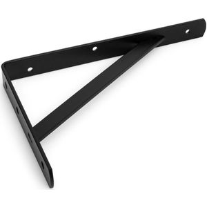 Plankdrager - Zwart - Staal - 295x205mm