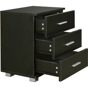 Nachtkastje - Nachtkastje - Console - Ladekast - Kast - Ladekast - 3 lades - 45 x 54 x 34 cm (BxHxD)