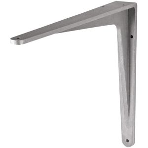 Plankdrager Aluminium Type H Zilvergrijs 140x115mm