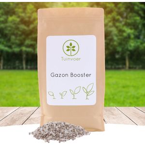 Gazon Booster - 1,5kg - 50m² - Geeft je gazon een ware groei boost voor een mooie dichte en donkergroene grasmat - Kunstmest - Gazonmest - Tuinmest - hersluitbare verpakking