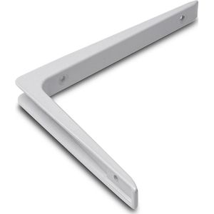 Aluminium plankdrager wit 150x100mm
