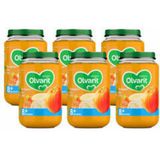 6x Olvarit Maaltijd 8+m Pompoen, Kip & Rijst 200 gr