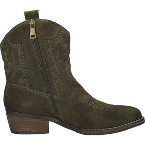 SUB55 Western boots Enkellaarsjes Hak - groen