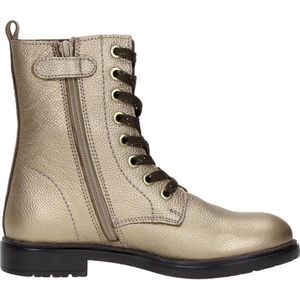 SUB55 Veterschoen hoog Veterschoen hoog - goudkleur