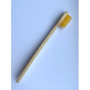 Bamboe tandenborstels voor kinderen - Geel - Gratis verzending - Tandenborstels - Bamboo - Duurzaam en milieuvriendelijk - Perfect voor dagelijks gebruik