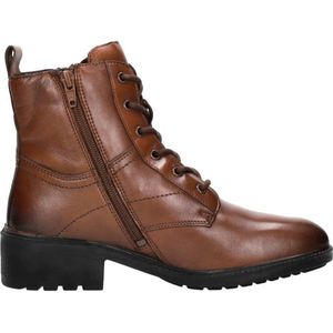 SUB55 Veterschoenen Hoog Veterschoenen Hoog - cognac - Maat 37