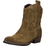 Sub55 - Western Boots - Middelbruin - Suéde Bovenwerk - Stevige Hak