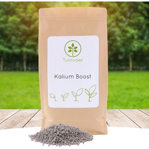 Kalium Boost - 12kg - 400m² - Voor betere vruchtvorming en betere smaak in uw moestuin - Kunstmest - Gazonmest - Tuinmest - Moestuin - hersluitbare verpakking