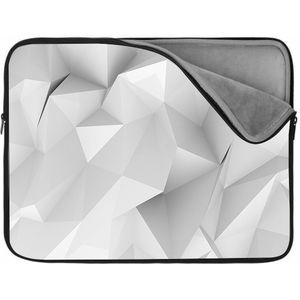Laptophoes 17 inch | Abstract #6 | Zachte binnenkant | Luxe Laptophoes | Kwaliteit Laptophoes met foto