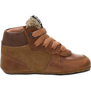 KEQ Jongens Baby schoentjes Jongens Baby schoentjes - cognac - Maat 21