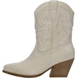 SUB55 Western boots Enkellaarsjes Hak - beige