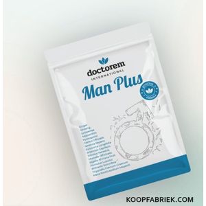 Doctorem - Man Plus - Pijnloze Band - Set van 25 Vellen - 100% Natuurlijk - Vitamines & Mineralen