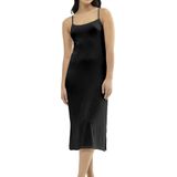 Gaubert - Bamboe Onderjurk - Beige - Extra Lang - Lange Onderjurk met Smalle Bandjes