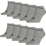 Head - Sneaker Sokken - Zwart - 10 Paar - Enkel Sokken